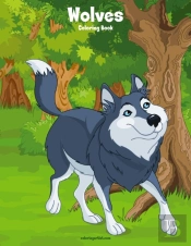 Wolves Coloring Book 1