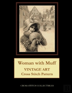 Bertrand.pt - Woman With Muff: Vintage Art Cross Stitc