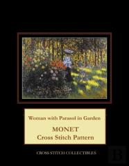 Woman With Parasol In Garden