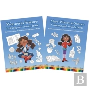 Women In Science Coloring And Activity Book Set