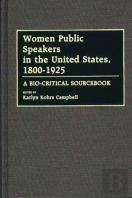 Women Public Speakers In The United States, 1800-1925