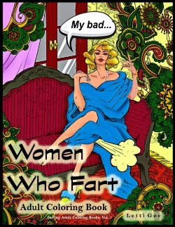 Bertrand.pt - Women Who Fart Adult Coloring Book