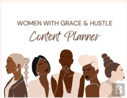 Bertrand.pt - Women With Grace & Hustle Content Planner