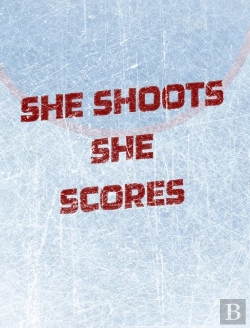 Bertrand.pt - Women'S Hockey Notebook - She Shoots She Scores - Blank Lined Notebook
