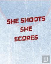 Women'S Hockey Notebook - She Shoots She Scores - Blank Lined Notebook