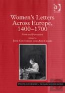Women'S Letters Across Europe, 1400â€“1700