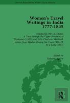 Women'S Travel Writings In India 1777â€“1854
