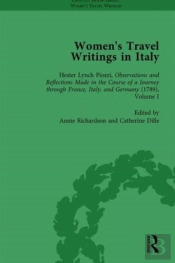 Women'S Travel Writings In Italy, Part I Vol 3