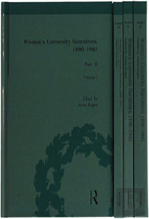 Women'S University Narratives, 1890-1945, Part Ii