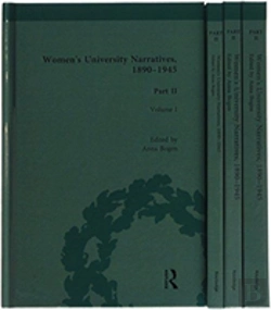 Bertrand.pt - Women'S University Narratives, 1890-1945, Part Ii