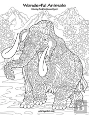 Wonderful Animals Coloring Book For Grown-Ups 4