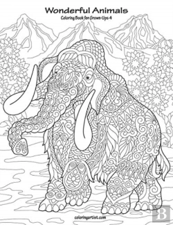 Bertrand.pt - Wonderful Animals Coloring Book For Grown-Ups 4