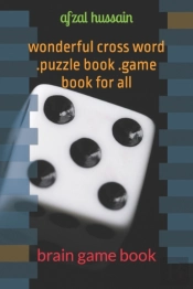Wonderful Cross Word .Puzzle Book .Game Book For All