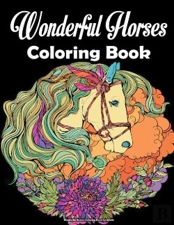 Bertrand.pt - Wonderful Horses Coloring Book For Adults