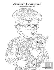 Wonderful Mammals Coloring Book For Grown-Ups 2