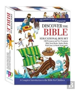 Bertrand.pt - Wonders Of Learning Box Set - Old & New Testament Reference Books, Sticker Book, Colouring Wall Chart And Model Ark Kit