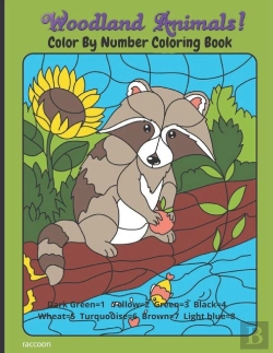 Bertrand.pt - Woodland Animals! Color By Number Coloring Book