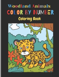 Bertrand.pt - Woodland Animals Color By Number Coloring Book