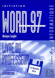 Word 97 Initiation Prof + Disq 99
