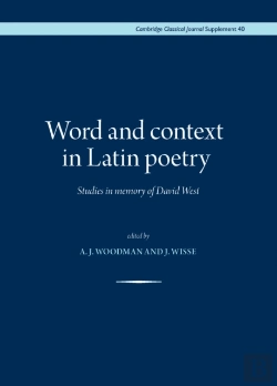 Bertrand.pt - Word And Context In Latin Poetry