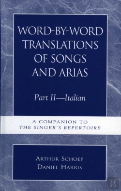 Bertrand.pt - Word-By-Word Translations Of Songs And Arias, Part Ii