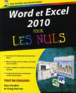 Bertrand.pt - Word Et Excel 2010 Pour Les Nuls
