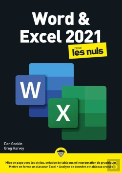 Bertrand.pt - Word Et Excel Mégapoche Pour Les Nuls (Édition 2021)