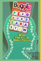 Word Find-Fill In Boggle Puzzles, Issue #1