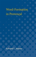Word-Formation In Provencal