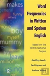 Word Frequencies In Written And Spoken English