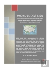 Word Judge Usa: The Complete American English Word List For Popular Word Games Approved By Wgpo (Word Game Players Organization)