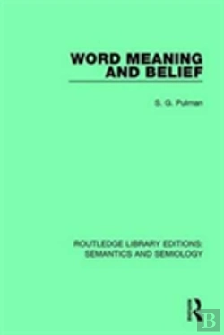 Bertrand.pt - Word Meaning And Belief