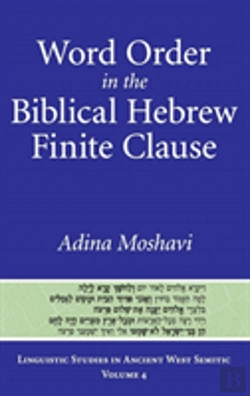 Bertrand.pt - Word Order In The Biblical Hebrew Finite Clause
