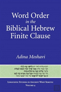Bertrand.pt - Word Order In The Biblical Hebrew Finite Clause