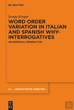 Bertrand.pt - Word Order Variation In Italian And Spanish Why-Interrogatives