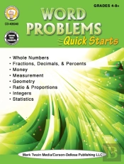 Word Problems Quick Starts Workbook