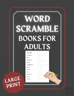 Bertrand.pt - Word Scramble Books For Adults Large Print