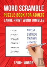 Word Scramble Puzzle Books For Adults