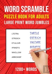 Word Scramble Puzzle Books For Adults