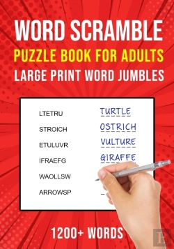 Bertrand.pt - Word Scramble Puzzle Books For Adults