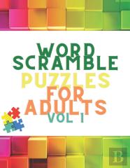 Word Scramble Puzzles For Adults Vol 1