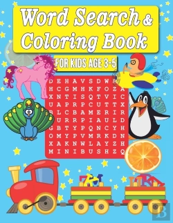 Bertrand.pt - Word Search And Coloring Book For Kids Age 3 - 5