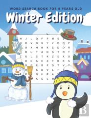 Word Search Book For 8 Years Old Winter Edition