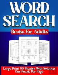 Word Search Book For Adults