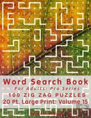 Word Search Book For Adults