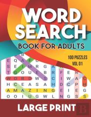Word Search Book For Adults
