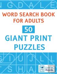Word Search Book For Adults