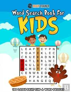 Bertrand.pt - Word Search Book For Kids - 100 Large Print Find A Word Puzzles