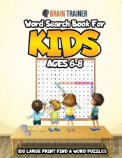 Word Search Book For Kids Ages 6-8 - 100