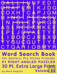 Word Search Book For Seniors